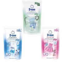 ราคา D-nee (ดีนี่) ผลิตภัณฑ์ซักผ้า สูตรเข้มข้น ขนาด 600มล [Anti-Bacteria, Bright & White, Clean & Fresh] (17903589474)