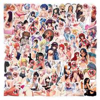 ราคา 10/30/50/110pcs Sexy Anime Girl Stickers for Adults Hentai Waifu Waterproof PVC Sticker Decal DIY Water Bottle Laptop Sk (26787084965)
