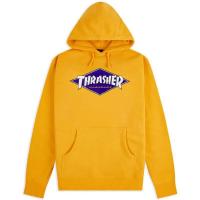 ราคา Thrasher Diamond Logo Hoodie - Gold (49254748554)
