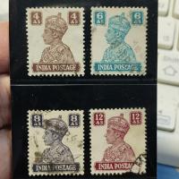 ราคา ชุดแสตมป์เก่าอินเดีย 1941/ Set 4 ดวง/ ยุคอาณานิคมอังกฤษ (48653098710)