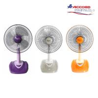 ราคา Accord Prevail พัดลมตั้งโต๊ะ 16 นิ้ว รุ่น TORNADO มีให้เลือก 3 สี (ม่วง,ส้ม,เทา) (24234526784)