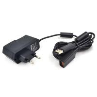 ราคา Xbox 360 Kinect EU Plug อะแดปเตอร์ AC แหล่งจ่ายไฟสายชาร์จ USB (26533118583)
