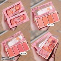 ราคา Anylady Peach Jelly 4 Color Face Blusher Matte Blush On Use As A Eyeshadow (22443420748)