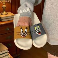 ราคา รองเท้าแตะ outdoor ลายการ์ตูน Tom Jerry สำหรับผู้ชายและผู้หญิง ของแท้ (47003815387)