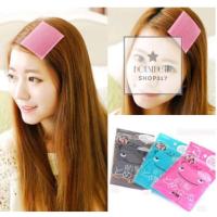 ราคา พร้อมส่ง แผ่นแปะผมของแท้ % ใช้แปะผมขณะแต่งหน้า คุณภาพดี (1 ซอง มี 2 ชิ้น) มี hh99 (29054935057)