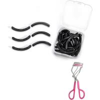 ราคา Eyelash Curler เติมใช้งานร่วมกับ Tweezerman,Eyelash Curler เติมสําหรับ Tweezersman,ซิลิโคน Lash Curler แผ่นเติม 24 ชิ้น (สีดํา) (41676663700)