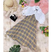 ราคา ชุดเดรสลายบลูเบอรี่ (21639955006)