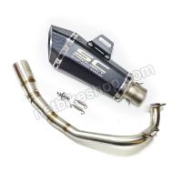 ราคา ชุดท่อแต่ง HONDA ADV150 ปลายท่อทรงช็อตตี้ 2 นิ้ว (21537208428)