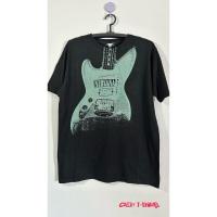 ราคา เสื้อวง Nirvana • Guitar Kurt Cobain Logo ของแท้จากกระสอบมือสอง (28933208850)