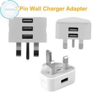 ราคา Xo94ol Universal UK Wall Plug Power 3 Pin Adapter Charger พร้อม 1/2/3 พอร์ต USB ชาร์จสําหรับโทรศัพท์มือถือแท็บเล็ตแบบพกพา Wall Charger TH (42626755114)