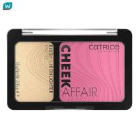 ราคา Catrice คาทริซ ชีคอัฟแฟร์ บลัชแอนด์ไฮไลท์เตอร์ พาเลตต์ 10ก. 010 เลิฟแอดเฟิร์สสวิป (24666575557)