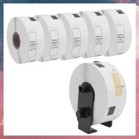 ราคา 6 ม้วนป้ายเข้ากันได้สําหรับ -11201 ป้ายที่อยู่มาตรฐาน 29 มม. x 90 มม. สําหรับ QL-800 QL-810W QL-700 (44304015326)