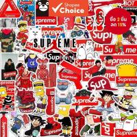 ราคา สติกเกอร์ Fashon Supreme สําหรับติดตกแต่งโน๊ตบุ๊ค โทรศัพท์ หมวกกันน็อค 50 ชิ้น (26357438306)