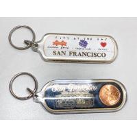 ราคา พวงกุญแจพร้อมเหรียญเพนนีนำโชค จากซานฟรานซิสโก อเมริกา 2 ชิ้น ของแท้ (21305597635)