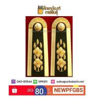 ราคา อินทรธนู บ่าช่อ 2ดอก ระดับปฏิบัติงาน (1918268054)