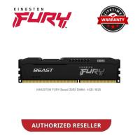 ราคา KINGSTON FURY Beast DDR3 DIMM 1600MHz 4GB - 8GB ( KF316C10BB/4 KF316C10BB/8 ) (42127287150)