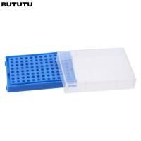 ราคา Buutu 2 ชิ ้ น Microcentrifuge หลอด Rack, 13 ซม . * 9 ซม . * 3 ซม . PP PCR Tube Rack, Reused สีฟ ้ า 96 หลุม PCR แผ ่ นแถบหลอด (25627013257)