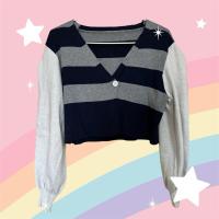 ราคา เสื้อครอปแขนยาว สไตล์เกาหลี (26928294588)