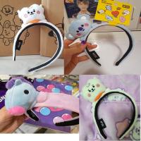 ราคา ที่คาดผม BT21 จาก BTS อย่างเป็นทางการ สำหรับเด็ก โดยทำจากยางยืดนุ่ม (56100768830)