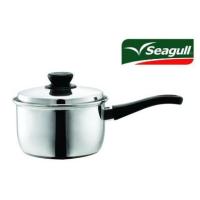 ราคา Segaull (นกนางนวล) หม้อด้าม 16 ซม พร้อมฝา **โปรฟ้าผ่า** หม้อ หม้อสเตนเลส หม้อสแตนเลส หม้อด้ามสเตนเลส หม้อด้ามสแตนเลส Pot (7141376402)