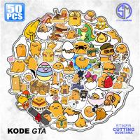 ราคา 50 ชิ้น CUTE WATERPROOF GUDETAMA VYNIL STICKERS ALREADY CUT (GTA) (56653158702)