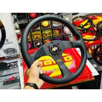 ราคา พวงมาลัย steering wheel momo corse italy 350mm แท้มือสอง แตรแท้มือสอง โมโม่ ครอส สภาพหนังสวยใหม่ พวงแท้มือสอง (26340569849)
