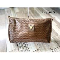 ราคา กระเป๋าคลัช Valentino มือสอง หนังแท้ (16489225246)
