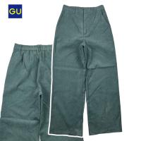ราคา GU ผ้าลูกฟูก สีเขียวมิ้น (43456783912)