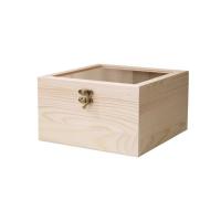 ราคา กล่องไม้ กล่องไม้สน กล่องไม้ฝากระจก พร้อมส่ง (19775448698)