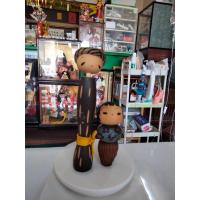 ราคา เซ็ตคู่ตุ๊กตาไม้ญี่ปุ่นโบราณ มือสอง สภาพดี พร้อมส่ง สินค้านำเข้าจากญี่ปุ่น (28725083639)