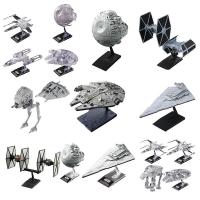 ราคา Bandai Model Star Wars Star Wars Millennium Falcon J-Starship Black Samurai Wing Fighter Death Star ยานอวกาศ (54855853597)
