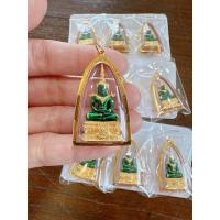 ราคา จี้พระแก้วมรกต เลี่ยมกรอบทอง90% กรอบตัดลายกันน้ำสวยมากๆค่ะ (28657746216)