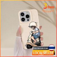 ราคา จัดส่งทันทีเป็ดเหลืองน่ารักและตลก，ซิลิโคนอ่อนนุ่ม，for iphone 16 15 14 13 12 11，หนุ่มน้อยขี่รถจักรยานยนต์ (27985928054)