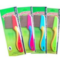 ราคา หวีเสนียด แบบเหล็ก มีด้ามจับ TERMINATOR หวีสางเหา (24009223524)