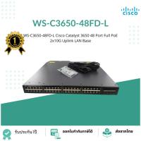 ราคา WS-C3650-48FD-L Cisco Catalyst 3650 48 Port Full PoE 2x10G Uplink LAN Base (25901794377)