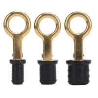 ราคา Snap Handle Drain Plug Rubber Brass Twist Design Long Lasting Marine Drain Plug for Boat Yacht Live (50602528515)