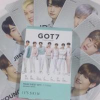 ราคา (พร้อมส่ง) มาส์กหน้า Mask it’s skin GOT7 Limited Edition (1694195216)