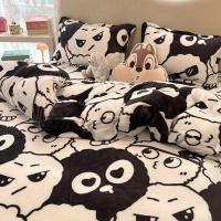 ราคา เป็ดเหลือง ชุดเครื่องนอน - ผ้าปูที่นอน ปลอกหมอน ปลอกผ้านวม ผ้าปูที่นอนผ้าฝ้ายโพลี_เตียงมีความสุข (25779656022)