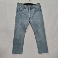 ราคา กางเกงยีนส์ลีวาย501กระเป๋าแสตมป์คอลล่าร์ของแท้มือสอง00393 (27702983702)