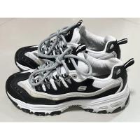 ราคา Skechers D‘lites size 36.5/23.5 รองเท้าผ้าใบ โทนดำ-ขาว (41274924035)
