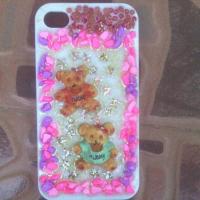 ราคา เคสโทรศัพท์มือถือเรซิ่นกากเพชร (159664)