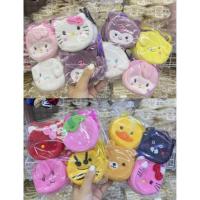 ราคา กระเป๋าใส่เหรียญทรงกลม ยกโหล12ชิ้น คละแบบ คละสี คละลาย (21991020821)