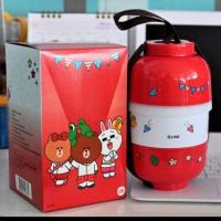 ราคา พรีเมี่ยม. ปิ่นโตอิ่มทั่วไทย..สีแดง (3118436740)