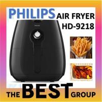 ราคา PHILIPS หม้อทอดไร้น้ำมัน Airfryer รุ่น HD9218 สีดำ *philips offcial store* (ของแท้) Clearance (5330041314)