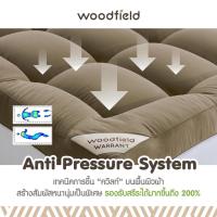 ราคา [เก็บเงินปลายทางได้] Woodfield ที่นอนเพิ่มความนุ่ม น้ำหนักเบา ยกคนเดียวได้ รุ่น Warrant หนา 3 นิ้ว ส่งฟรี (51705486931)