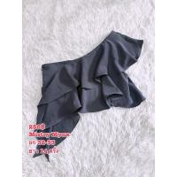 ราคา Misty Mynx เสื้อครอปไหล่เดียว ผ้าปล่อยระบายๆ (28308223788)