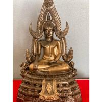 ราคา พระพุทธชินราช เนื้อแร่เหล็กน้ำพี้ หน้าตัก 3 นิ้ว ฐาน 5 นิ้ว สูง 7 นิ้ว น้ำหนัก 805 กรัม ฟรีฐานรอง (18996518287)