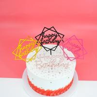 ราคา พร้อมส่ง ป้ายปักเค้ก ตกแต่งเค้ก ป้ายวันเกิด ป้ายแต่งหน้าเค้ก topper cake (20069192461)
