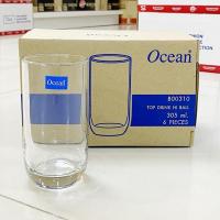ราคา [กล่อง 6ใบ/ B00310] แก้วน้ำ แก้วเบียร์ 305มล. Ocean TOP DRINK HI BALL 305ml. (5786845180)
