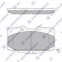 ราคา ผ้าดิสเบรคหน้า NISSAN FAIRLADY Z32 SKYLINE R32 R33 R34 SUBARU IMPREZA GC GG GD GE LEGACY BE ปั๊ม4pot (22105646046)